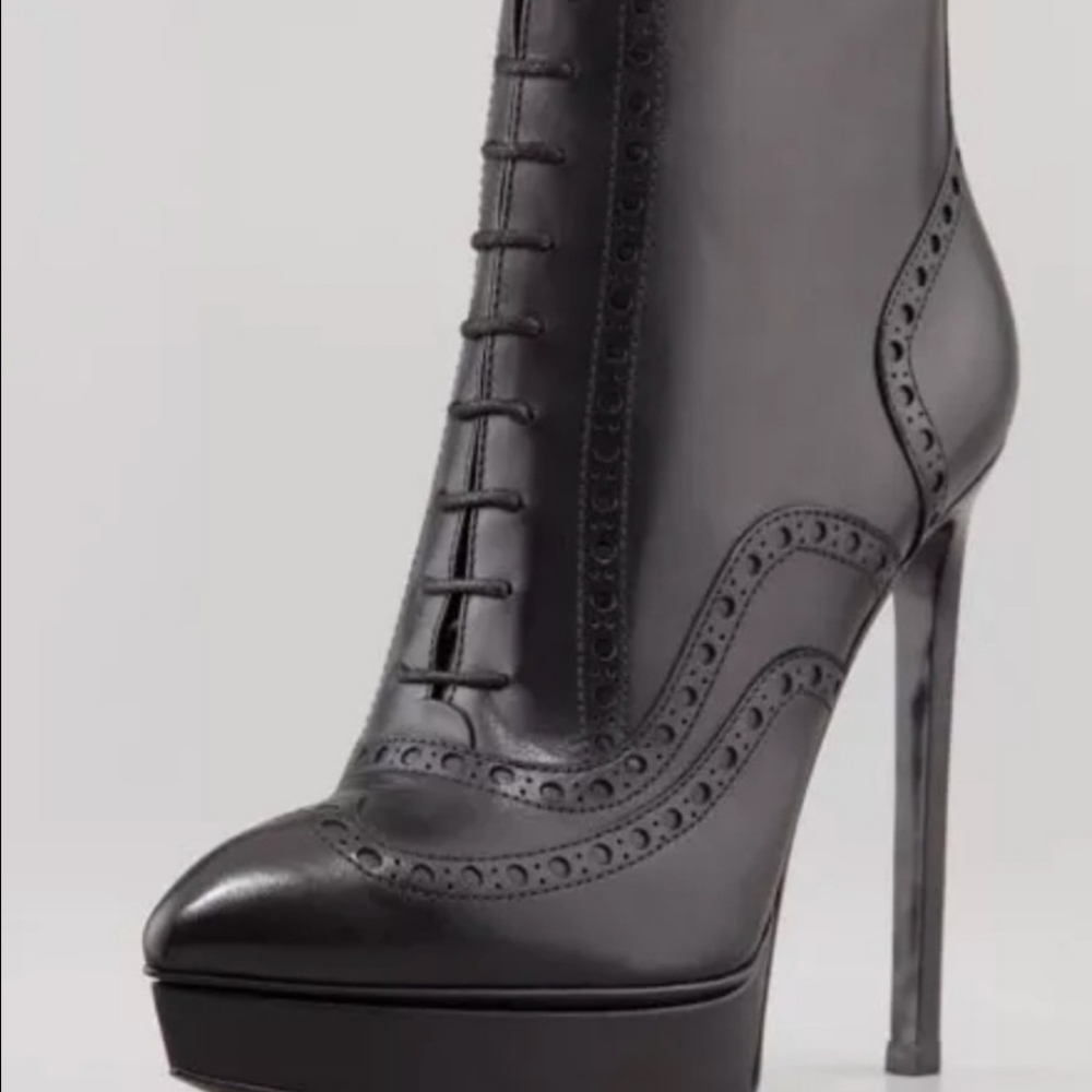 Authentic Yves Saint Laurent YSL Janis Bootie